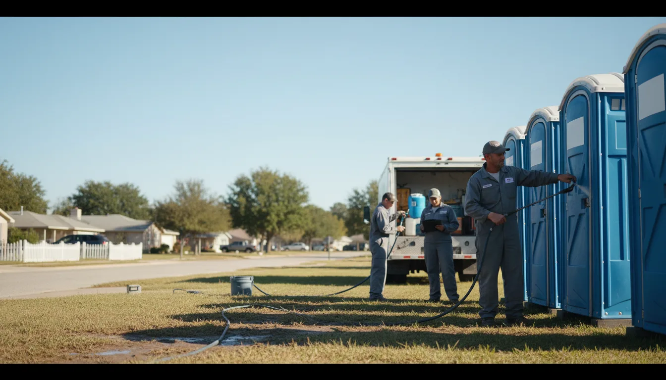 Long-Term Portable Toilet Rental in Fosters, AL near me